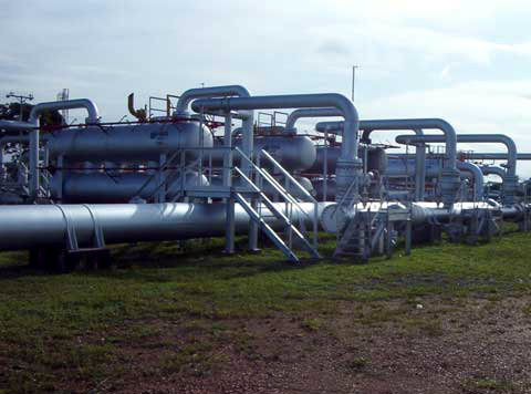 Complejo gasífero Santa Rosa en Anzoátegui