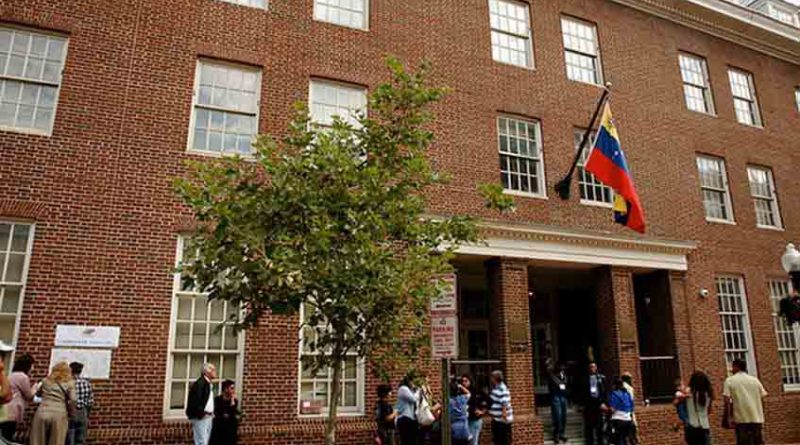 Embajada de Venezuela en EEUU.