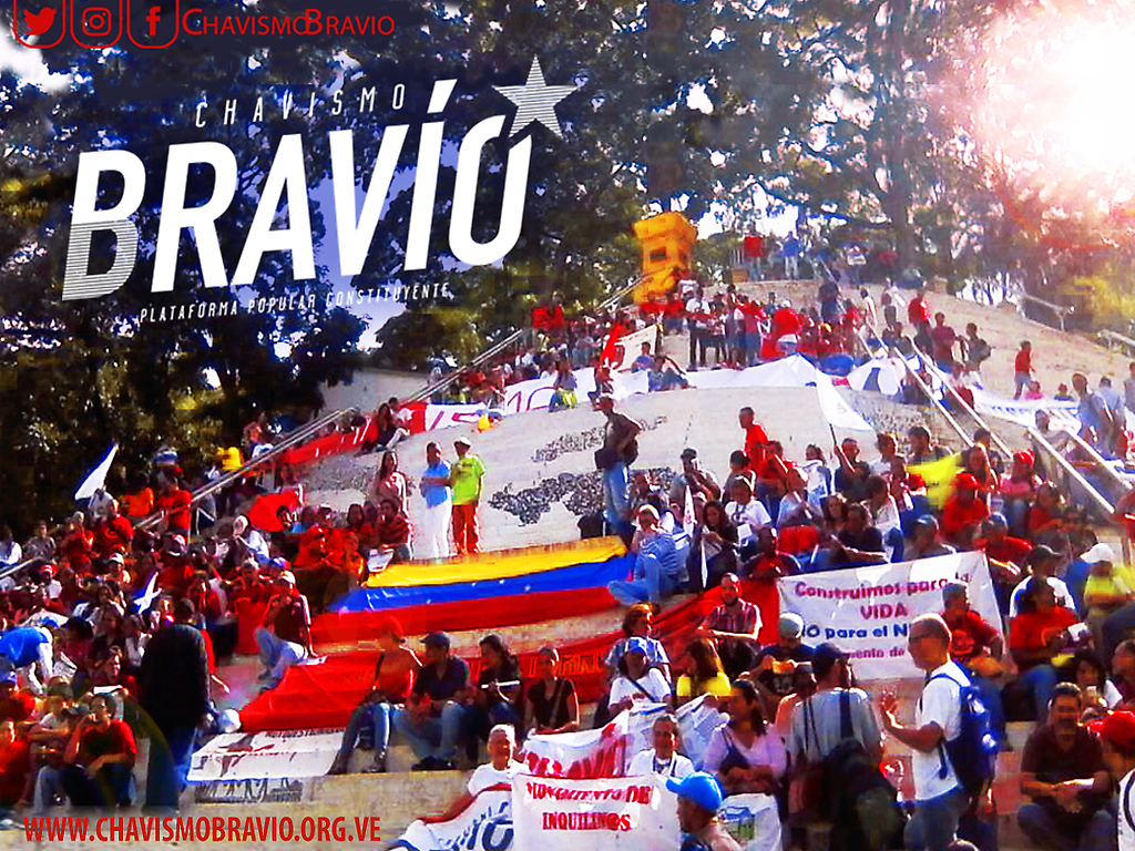 Cierre de campaña de Chavismo Bravío