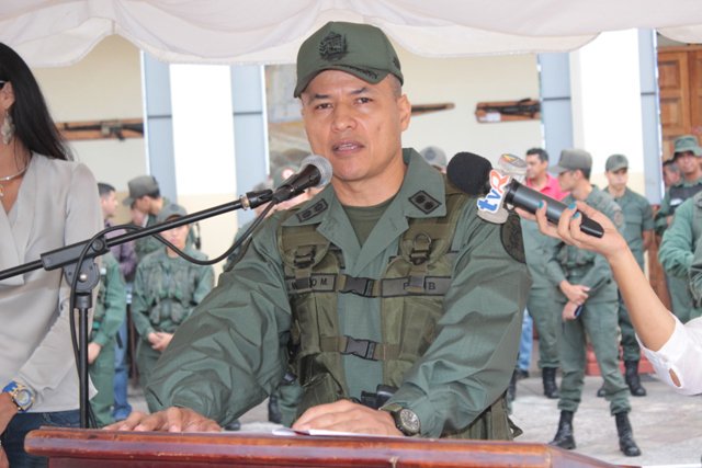 General Jesús Alberto Milano Mendoza, ex-Comandante de la Guardia de Honor Presidencial.