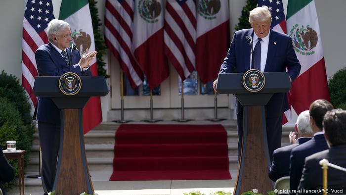 Andrés Manuel López Obrador y Donald Trump