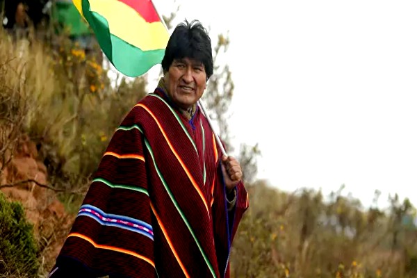 Evo Morales, expresidente del Estado Plurinacional de Bolivia.