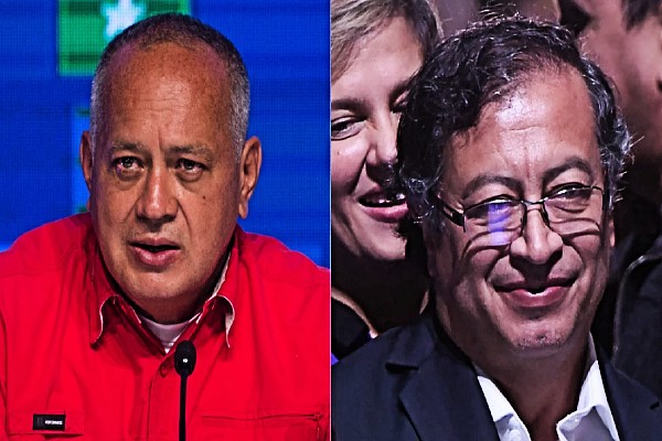 Diosdado Cabello / Gustavo Petro.