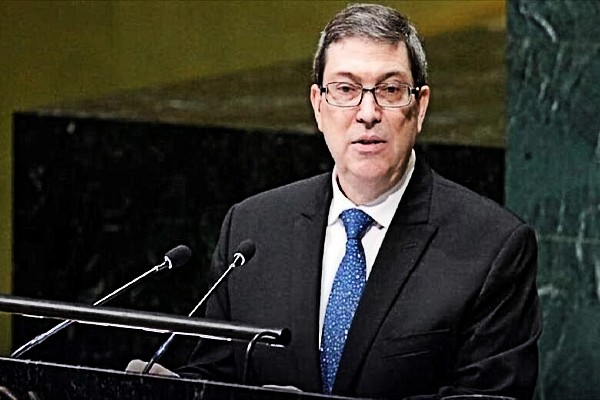 Bruno Rodríguez, Canciller de Cuba.