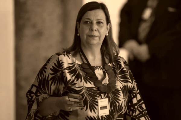 María Teresa Belandria fue designada "embajadora" a mediados de 2019.
