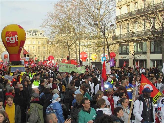 Movilización en Francia contra la reforma del régimen de jubilaciones