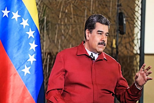 Maduro durante una entrevista especial con el periodista Ignacio Ramonet.