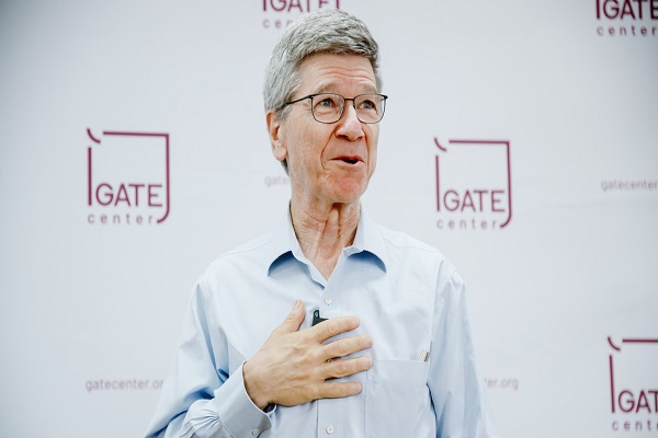 El economista estadounidense Jeffrey Sachs