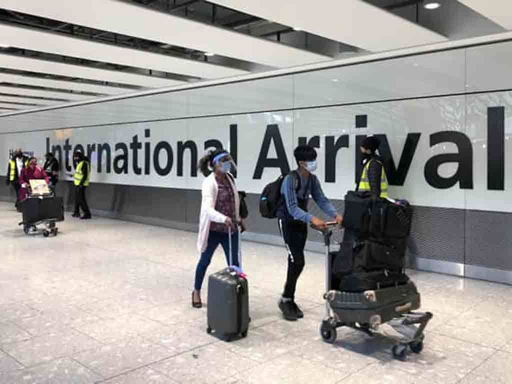 Huelga de trabajadores de la seguridad en el aeropuerto de Londres