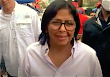 Delcy Rodríguez vicepresidenta de la República.