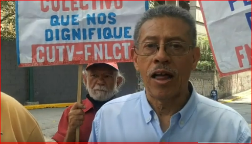 Miguel Ángel Hernández de la corriente sindical CCURA: nos solidarizamos con los trabajadores de Café Venezuela, de Trujillo y de Lara, que están siendo despedidos