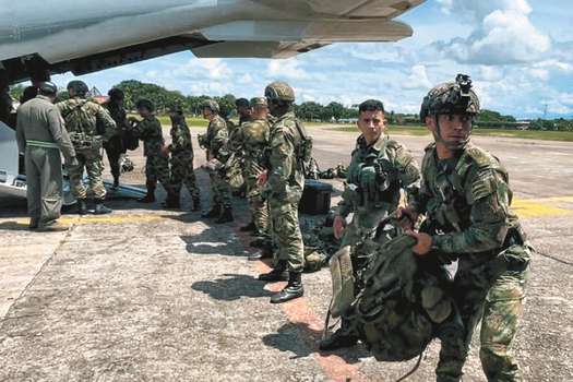 Ejército colombiano sigue la búsqueda de los niños en el Guaviare