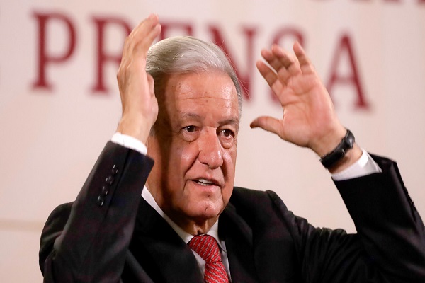 El presidente de México Manuel López Obrador.