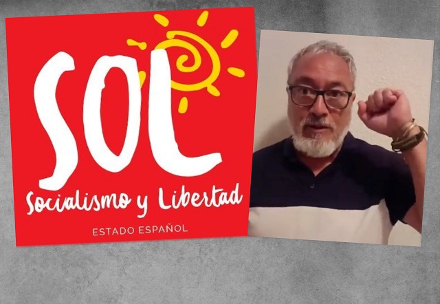 Ruben Tzanof, de Socialismo y Libertad (SOL) en el Estado Español, felicita a @Aporrea por  #21Aniversario
