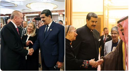 Maduro regresa de su visita a Turquía y Arabia Saudí