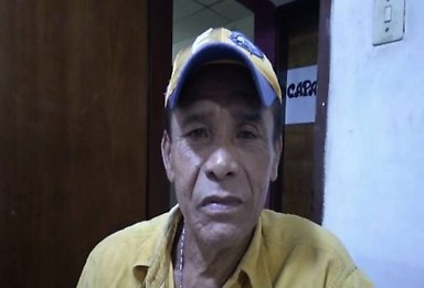 José Rodríguez, extrabajdor petrolero