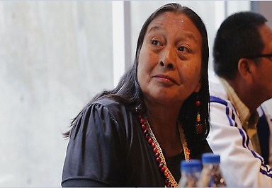 Amelia Conde, indígena  uwöttüja