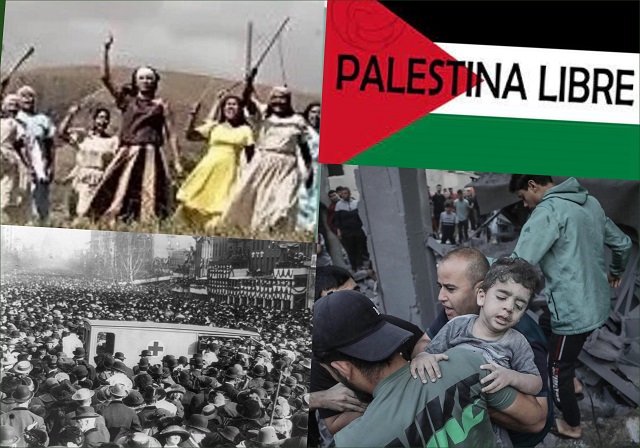 Efemérides del 23 de octubre: Día Mundial de Acción para la Supervivencia Infantil... ¿Y cuál es la "acción mundial" por los niños palestinos? En 1915: las mujeres por el sufragio femenino (EEUU) - Muere Juana "La Avanzadora"