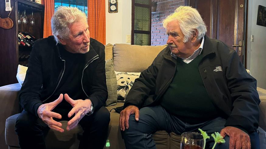Roger Waters y José Mujica