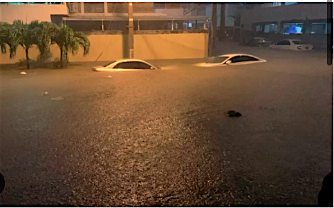 Fuertes lluvias causan inundaciones en República Dominicana