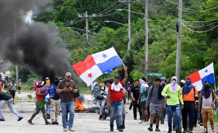 Continúan las protestas en Panamá