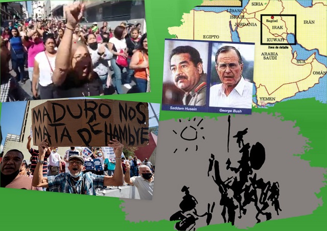Efemérides del 16 de enero: publicación de Don Quijote de La Mancha (1605) - Comienzo de la guerra de Estados Unidos y una coalición de naciones contra Irak - Maestros se movilizaban en protesta nacional en Venezuela