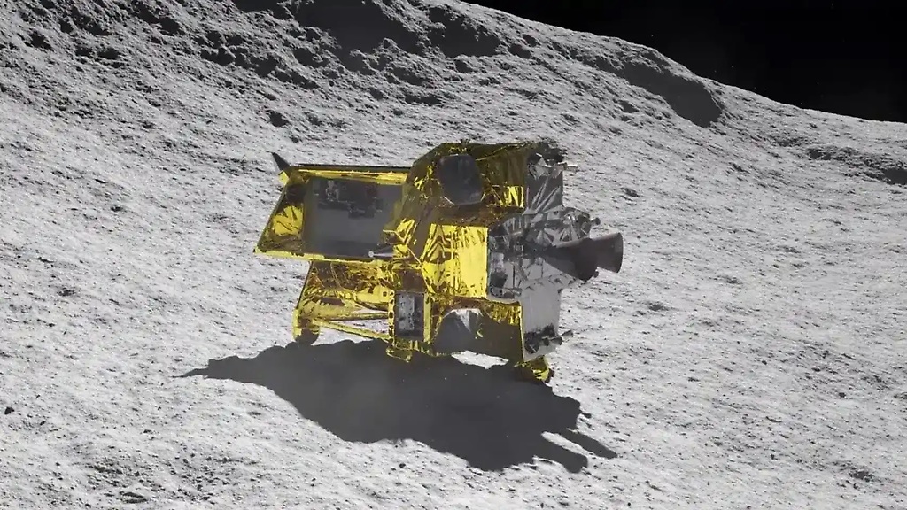 Módulo espacial de Japón llega a la Luna