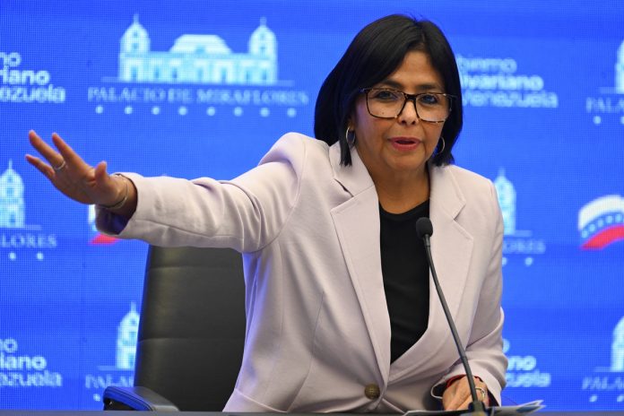 Delcy Rodríguez, vicepresidenta de Venezuela