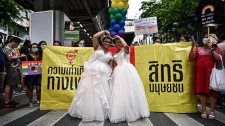 Tailandia aprueba el matrimonio homosexual