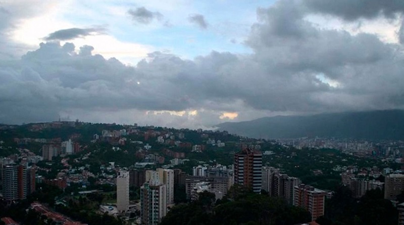 Cielo nublado en Venezuela