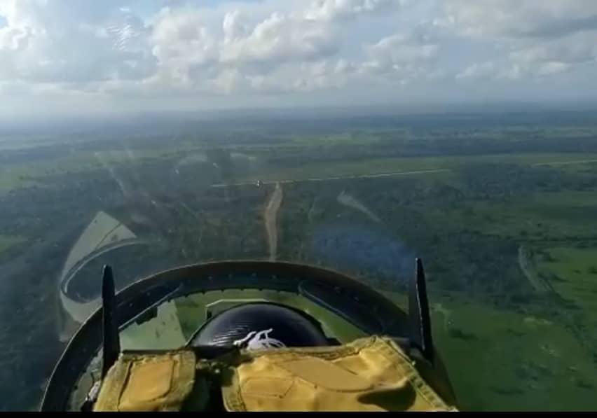 Aviación Bolivariana inutiliza avión del narcotráfico en Apure