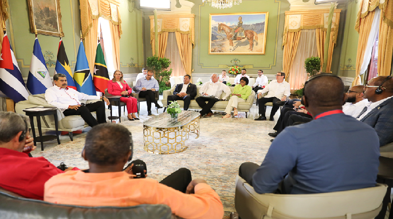 Presidente Maduro recibe a Jefes de Estado miembros del Alba TCP