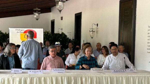 Las partes agradecieron a Venezuela acoger las labores de la mesa de diálogos así como los garantes y grupos de países de apoyo
