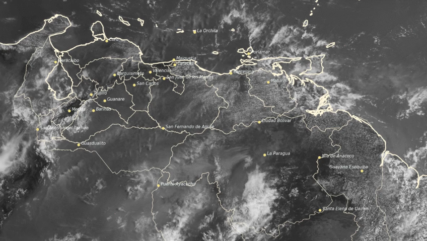 Situación meteorológica para el 19 de abril de 2024 en Venezuela